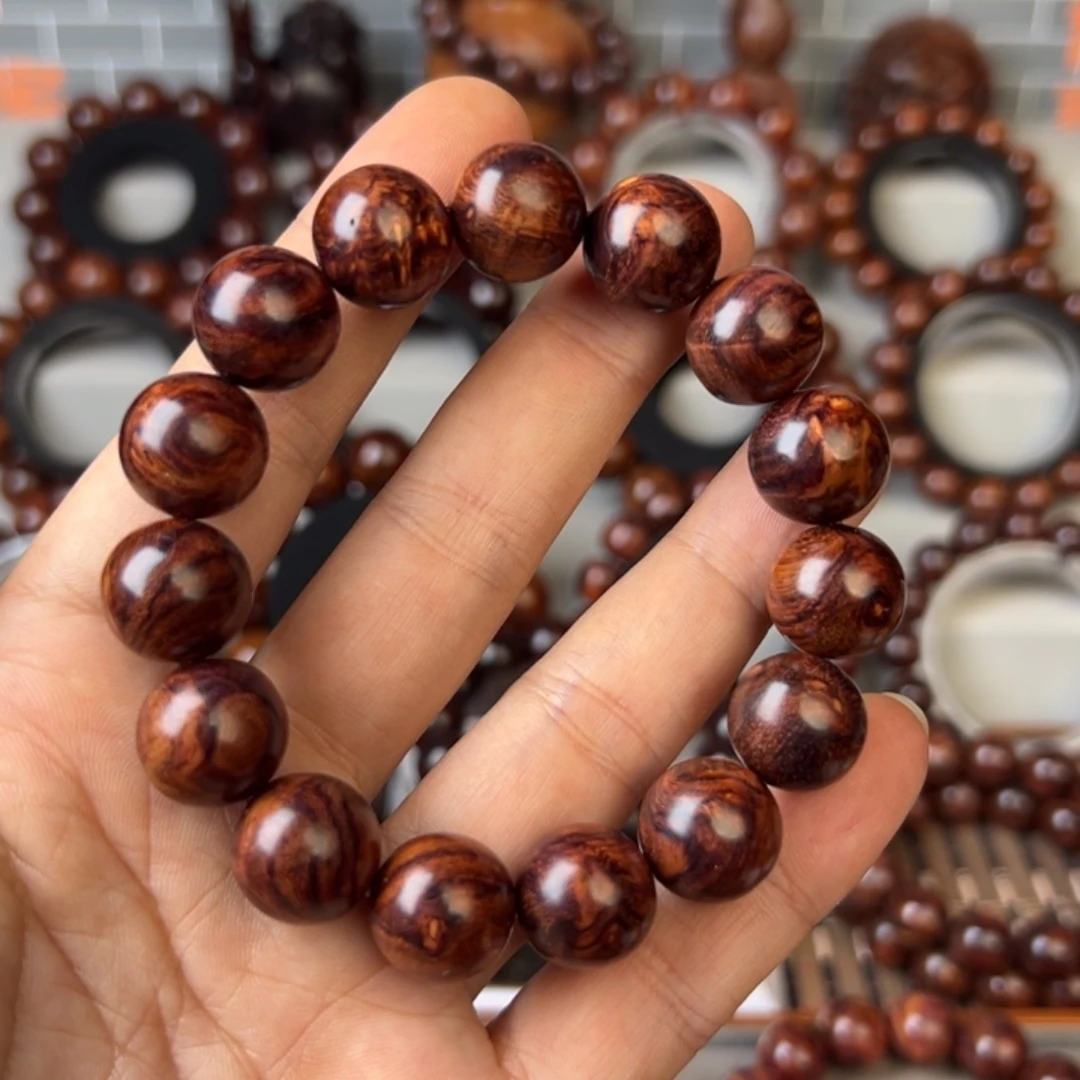 黄花梨/降香黄檀手串/手链瘤疤妖纹