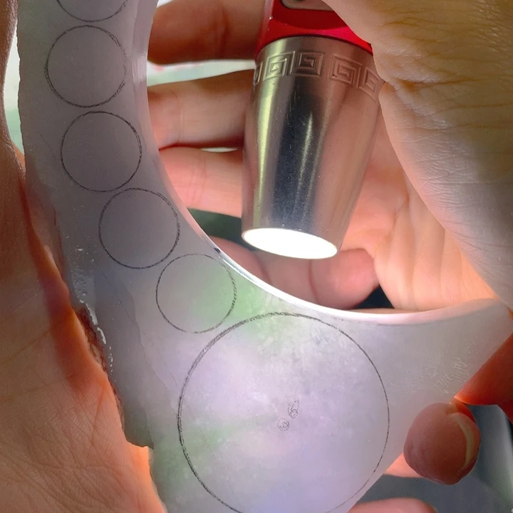 裸石翡翠天然缅甸a货f1