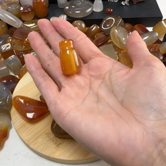 玛瑙/玉髓吊坠(不含链)未镶嵌V*素