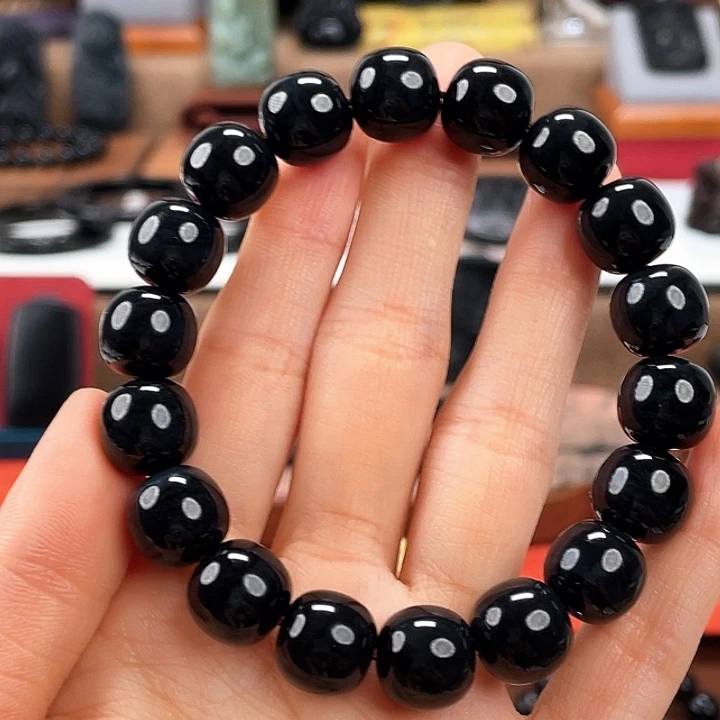 未镶嵌手串和田玉卡12第四代精工羊脂级纹理