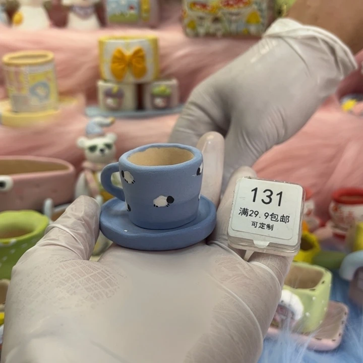 131小羊套装花盆