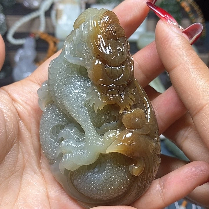 和田玉挂件未镶嵌