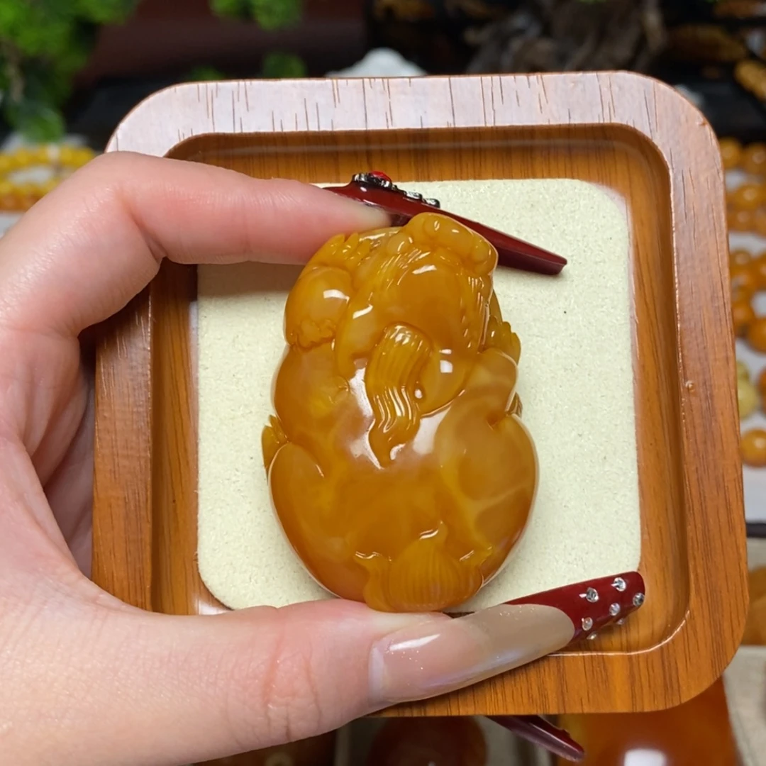 【闪购商品】蜜蜡吊坠(不含链)未镶嵌吊坠