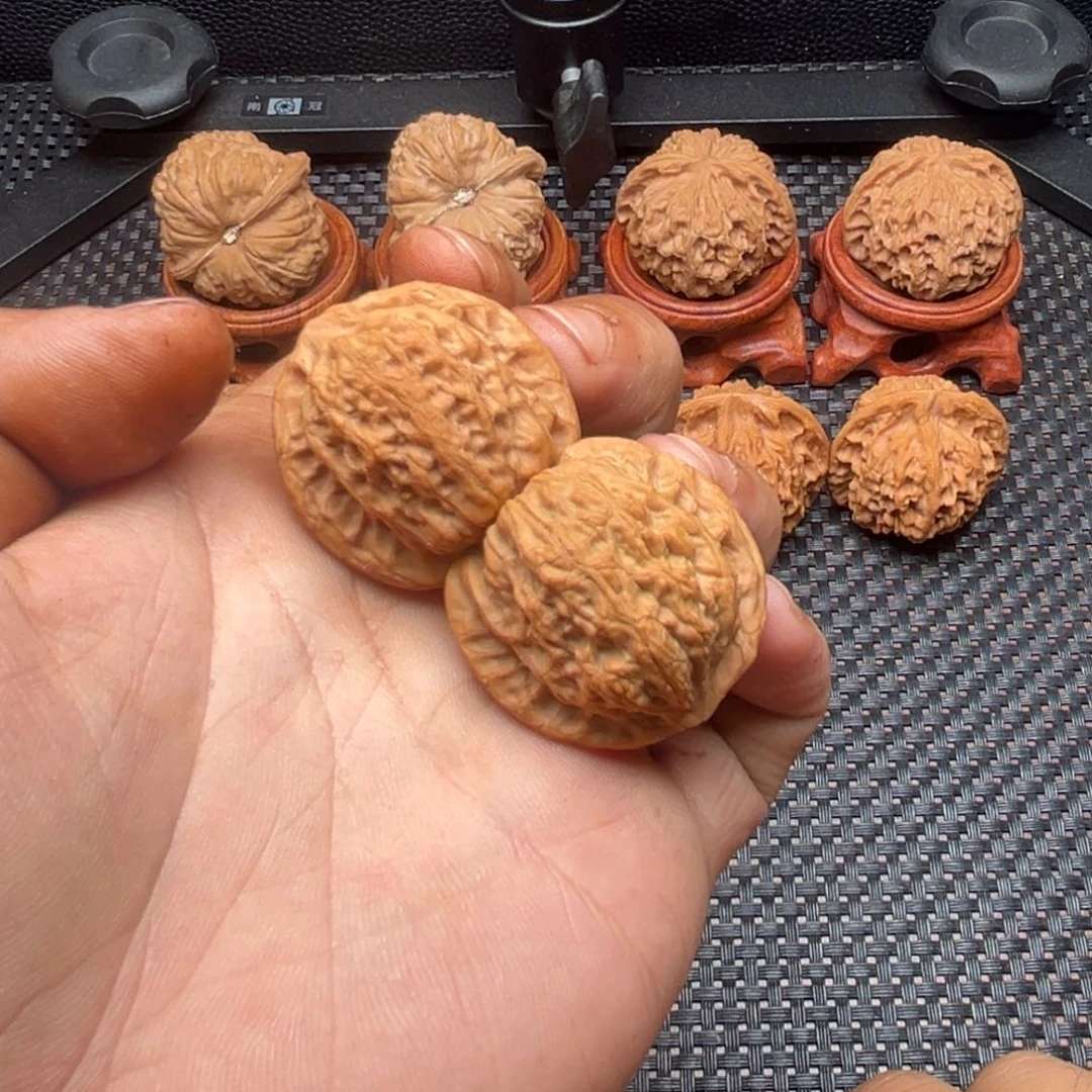 吊坠文玩核桃公子帽34