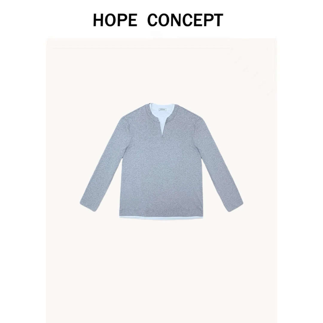 24332#HOPECONCEPT小众设计 日常休闲打底衫