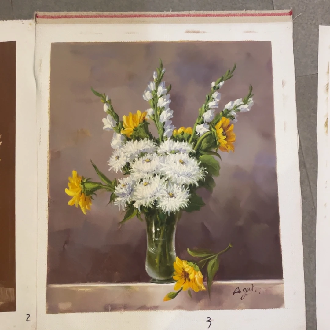 照***彩油画油画作品入选作品5060