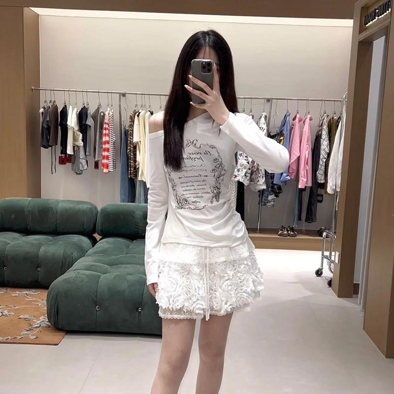 EIMISMOSOL设计师款25夏季新品印花长袖T恤