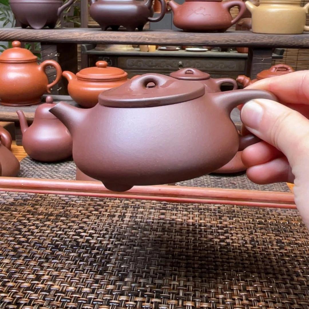 茶壶紫砂宜兴原矿紫砂手工制150