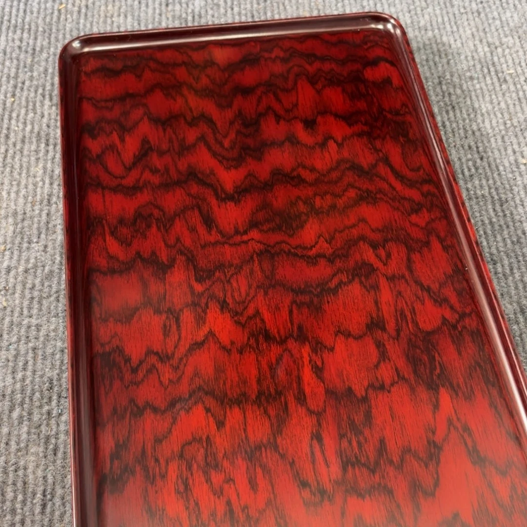 木红酸枝独板托盘