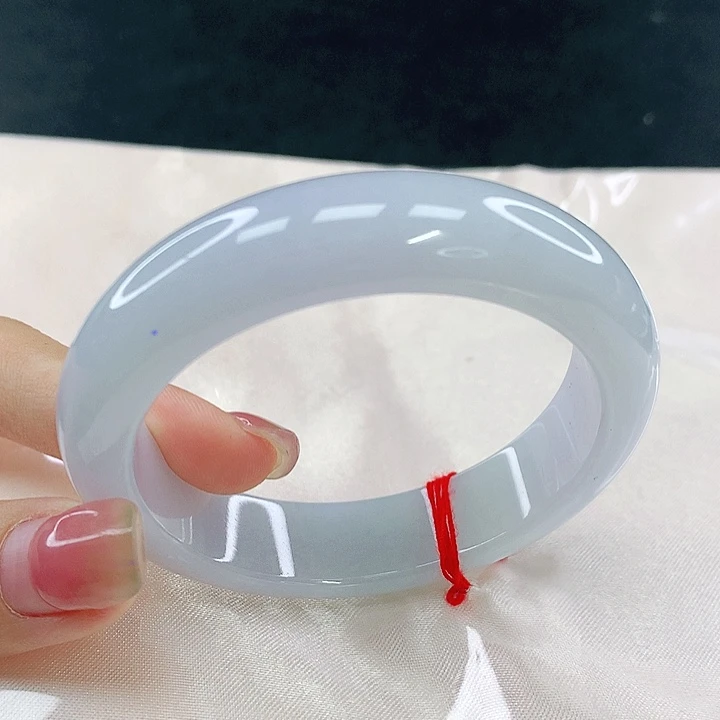 翡翠未镶嵌手镯圈51.6，79055