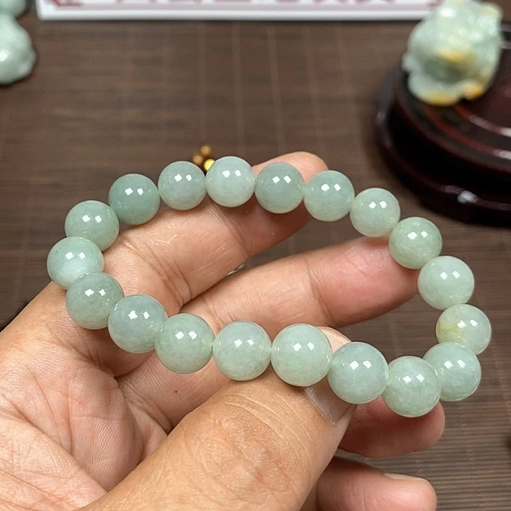 颈饰未镶嵌翡翠天然翡翠玉A货配证书
