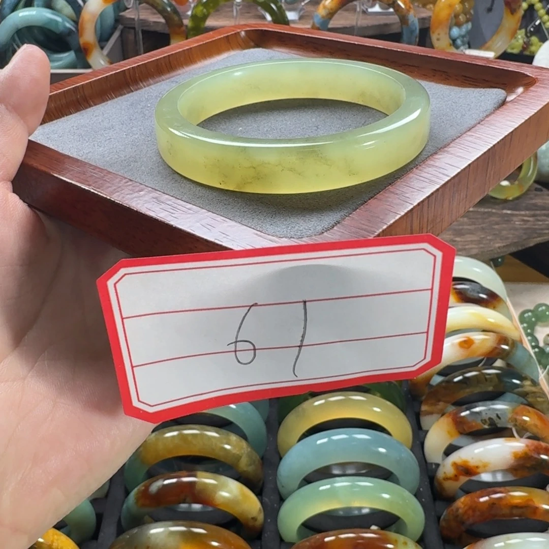 蛇纹石玉合金手镯