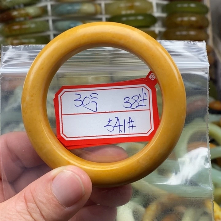 未镶嵌蛇纹石玉手绳