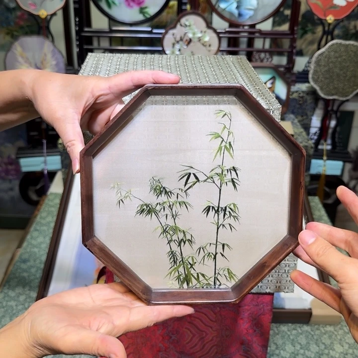 刺绣手工苏绣工艺制作技艺精湛