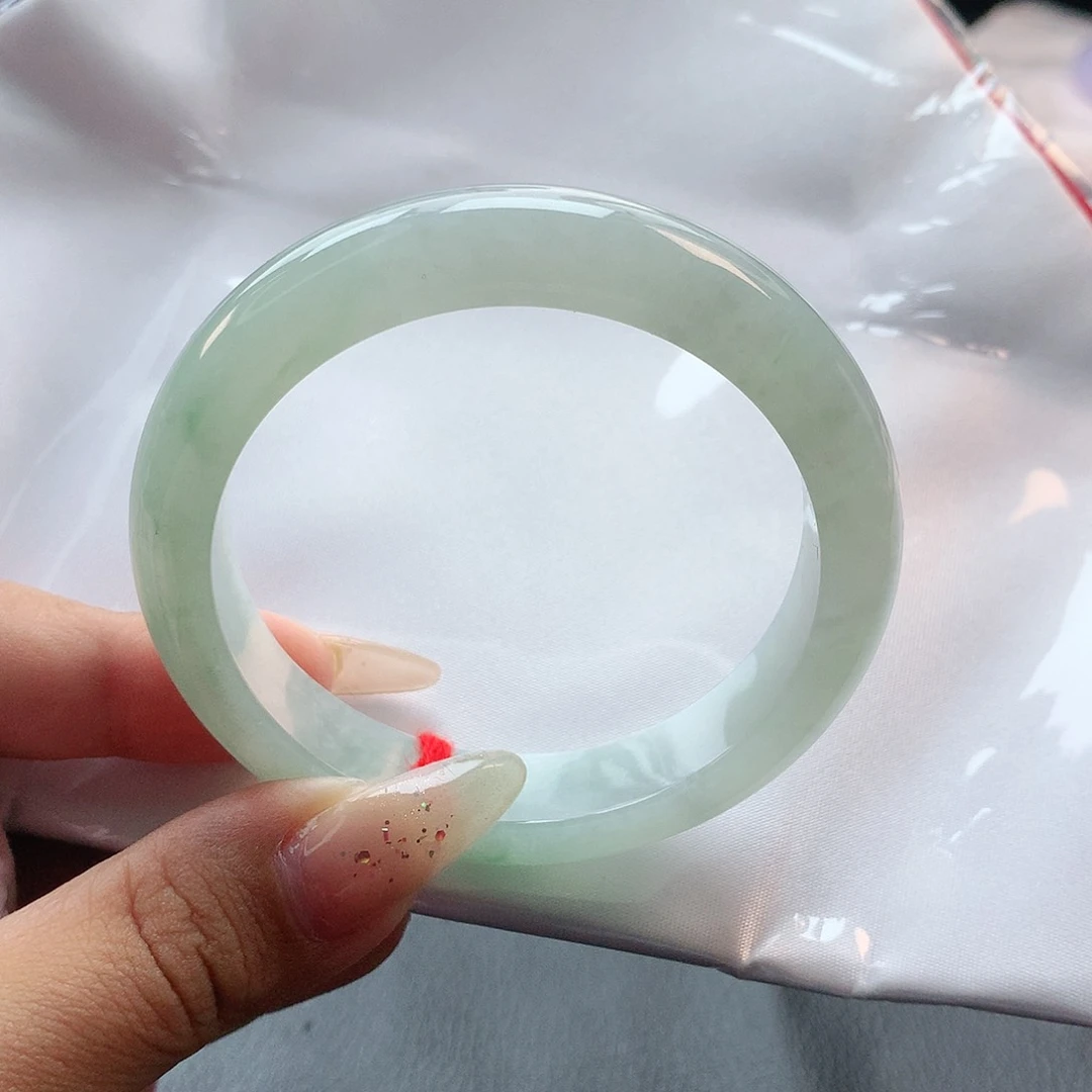 未镶嵌手镯翡翠53圈0852