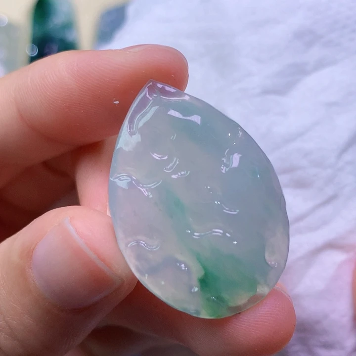 翡翠未镶嵌吊坠(不含链) 1478