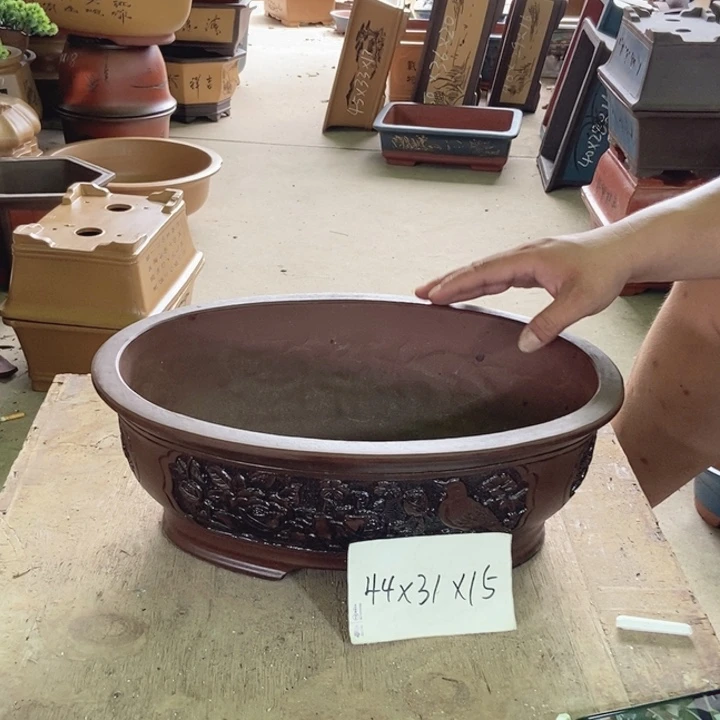 紫砂花盆紫砂紫砂