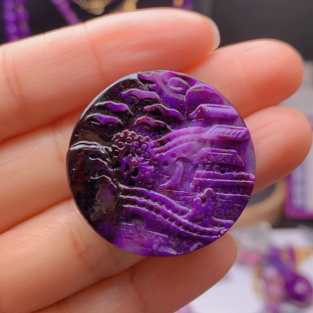 苏纪石（舒俱来）未镶嵌吊坠