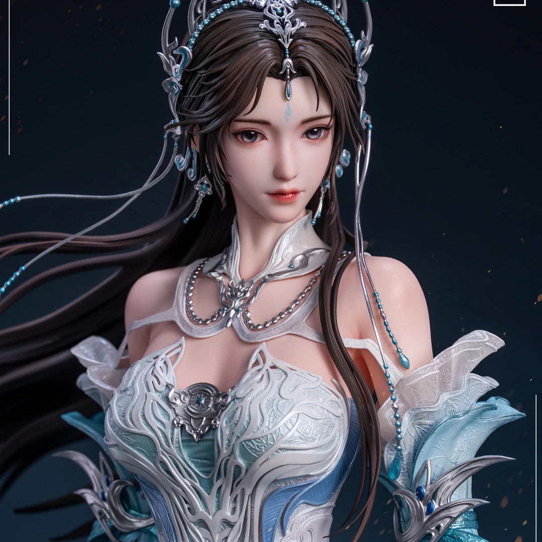 集模堂 完美世界动画正版授权 清漪1/3雕像手办 腾讯视频GOODS