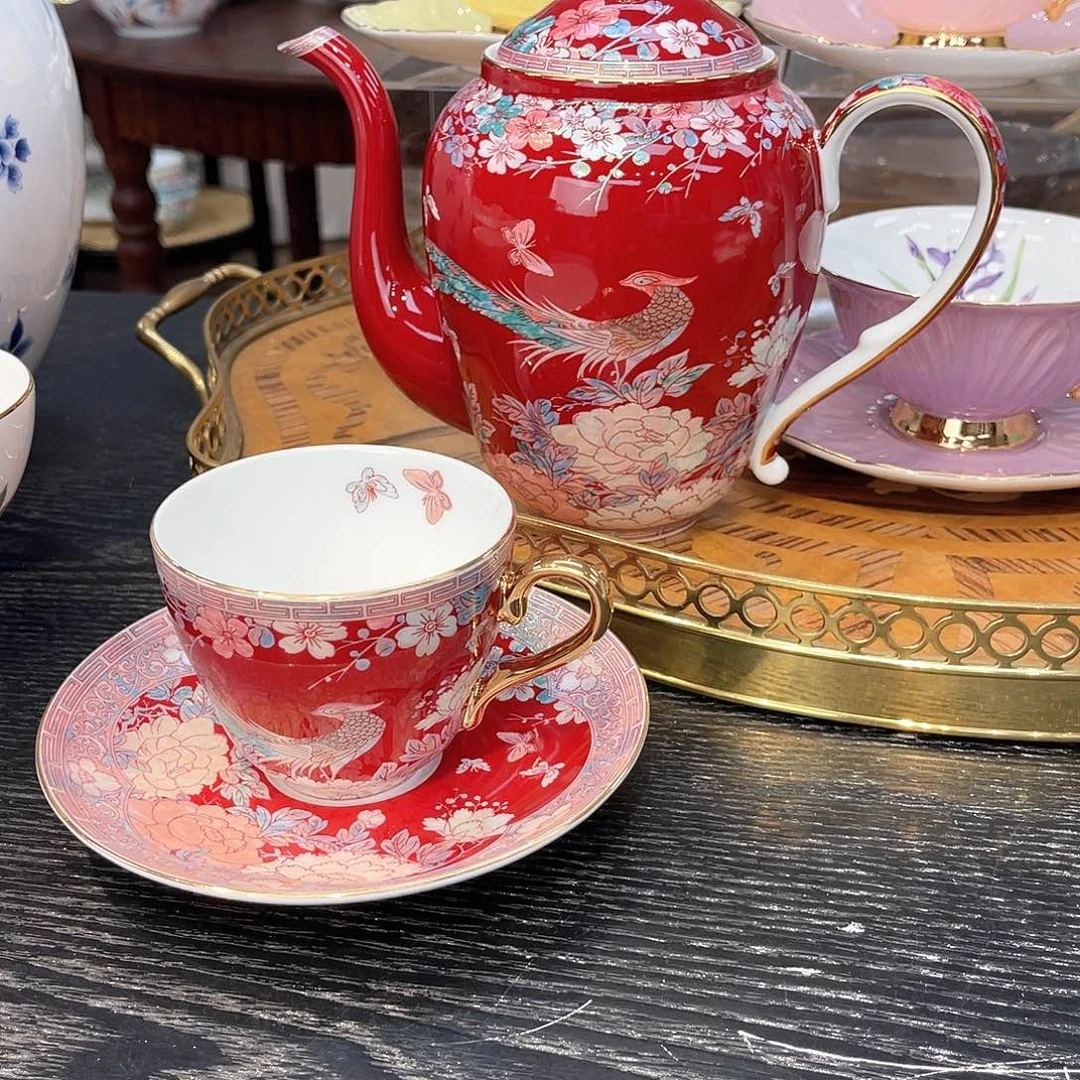 可***妞骨瓷一壶4杯碟//////