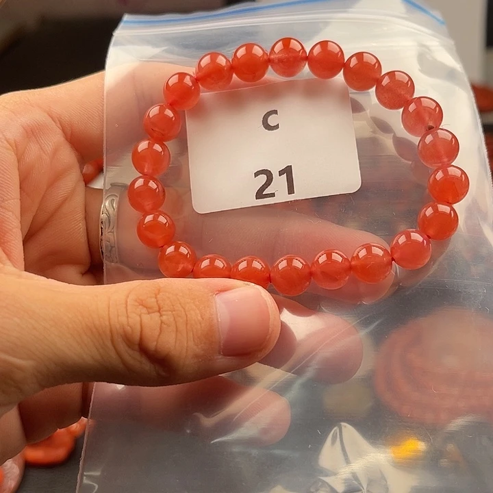 未镶嵌南红玛瑙多样性发货8m m南红玛瑙