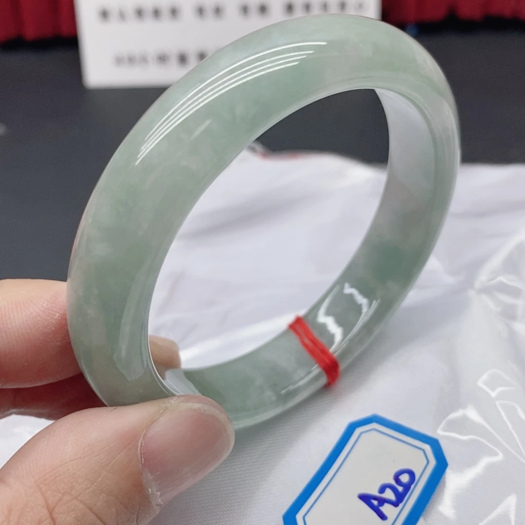 开***心硅化玉未镶嵌手镯翡手镯A20