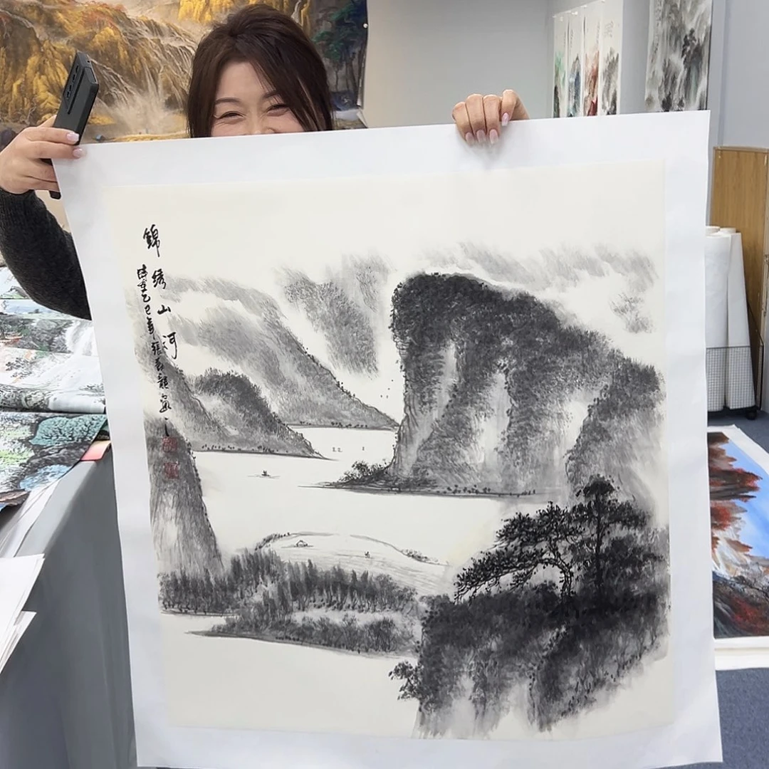 国画国画作品纯手绘