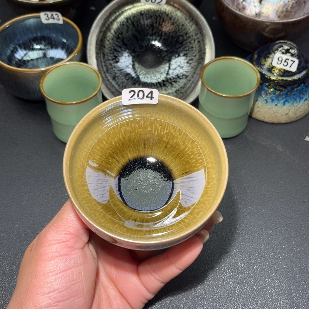 茶盏204 建盏单盏放大漏…………