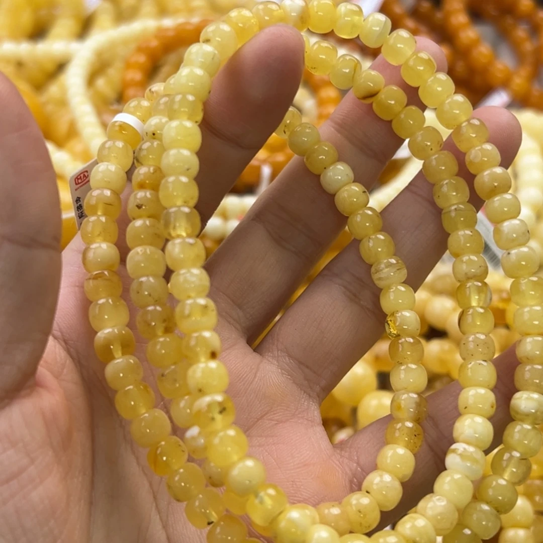 琥珀未镶嵌珠宝奇石