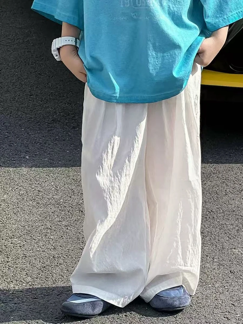 in 爱：mp25夏季男童韩版儿童薄款直筒宽松混天丝防蚊裤5279