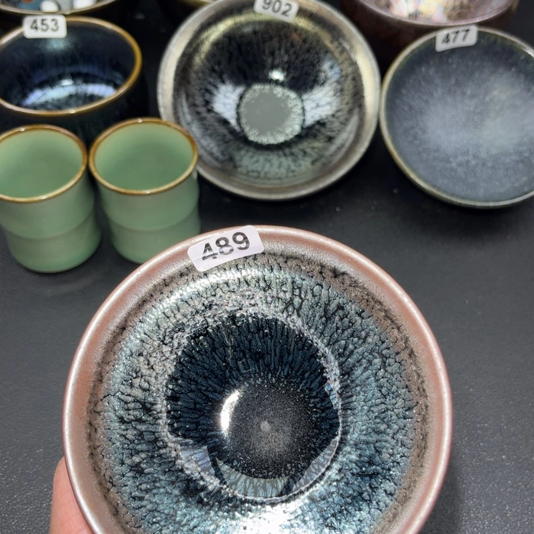 茶盏489 建盏单盏放大漏…………