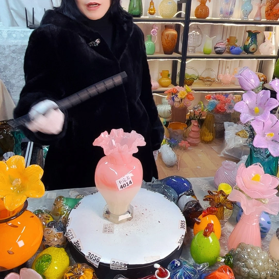 4014 家悦美居琉璃摆件不完美