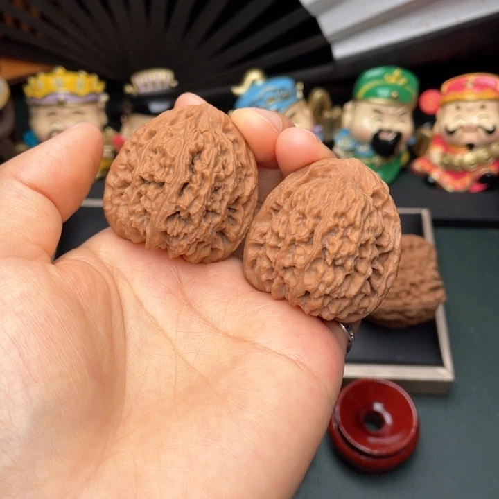 文玩核桃吊坠38尺三角高炮