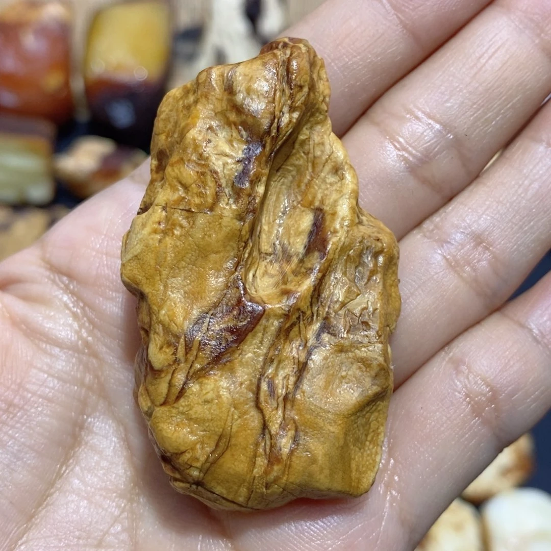 定制琥珀蜜蜡原石