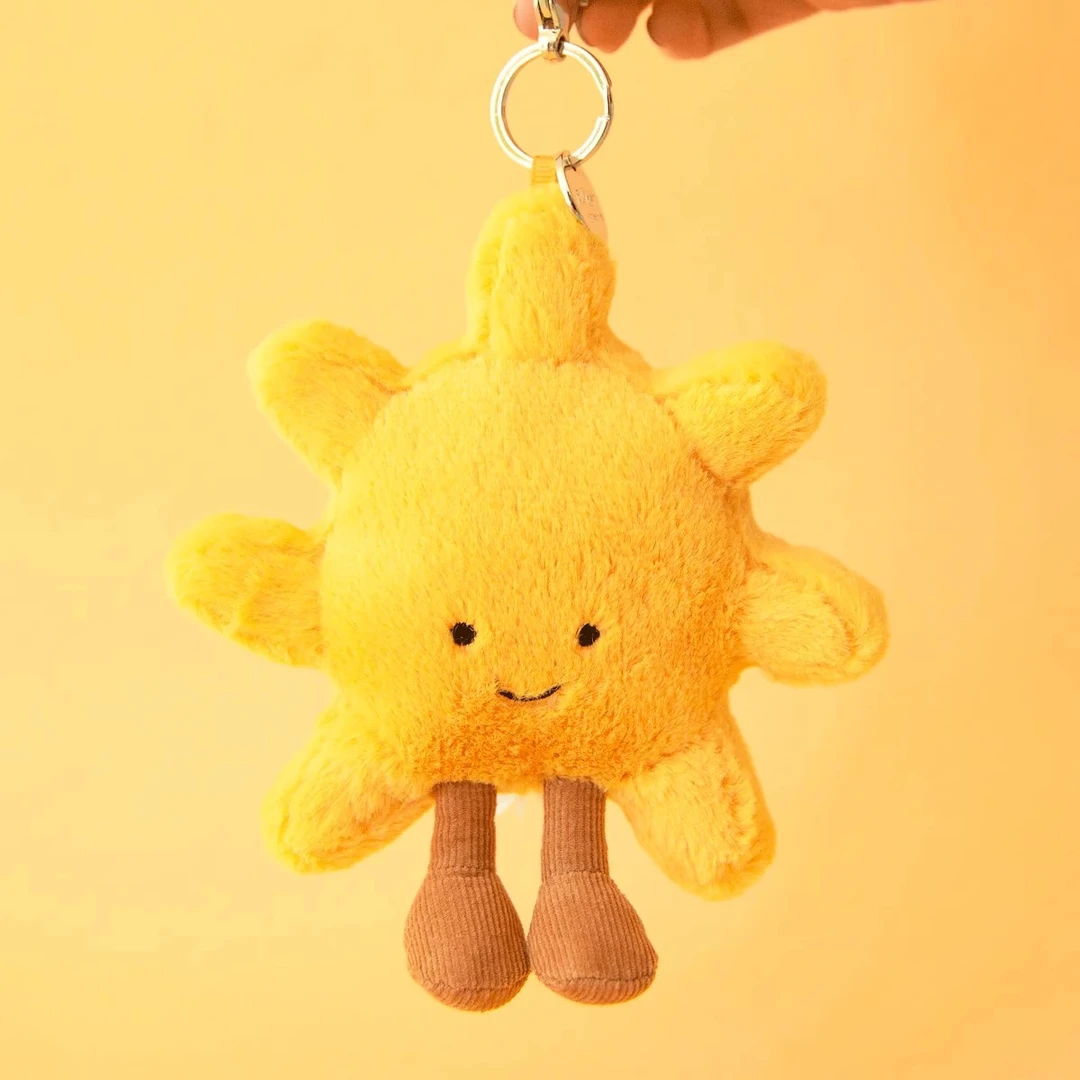 英国  jellya太阳包包挂饰 挂件玩偶 钥匙扣