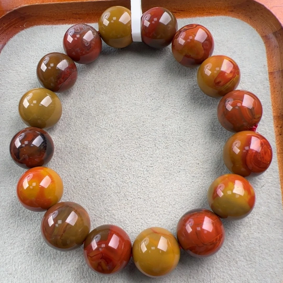 南红玛瑙未镶嵌（大山包包浆13mm