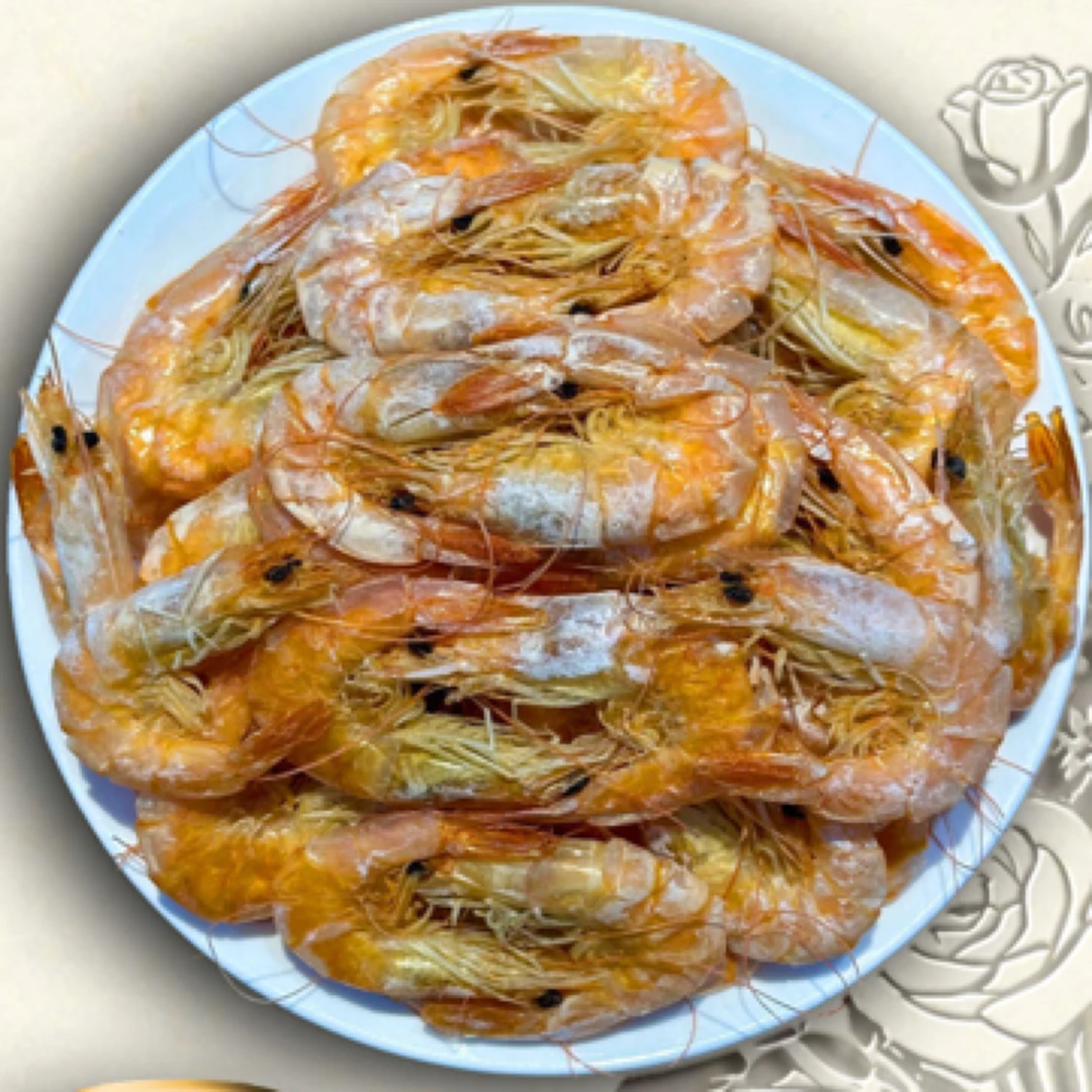 烤虾新鲜活虾烤虾干开袋即食零食美食