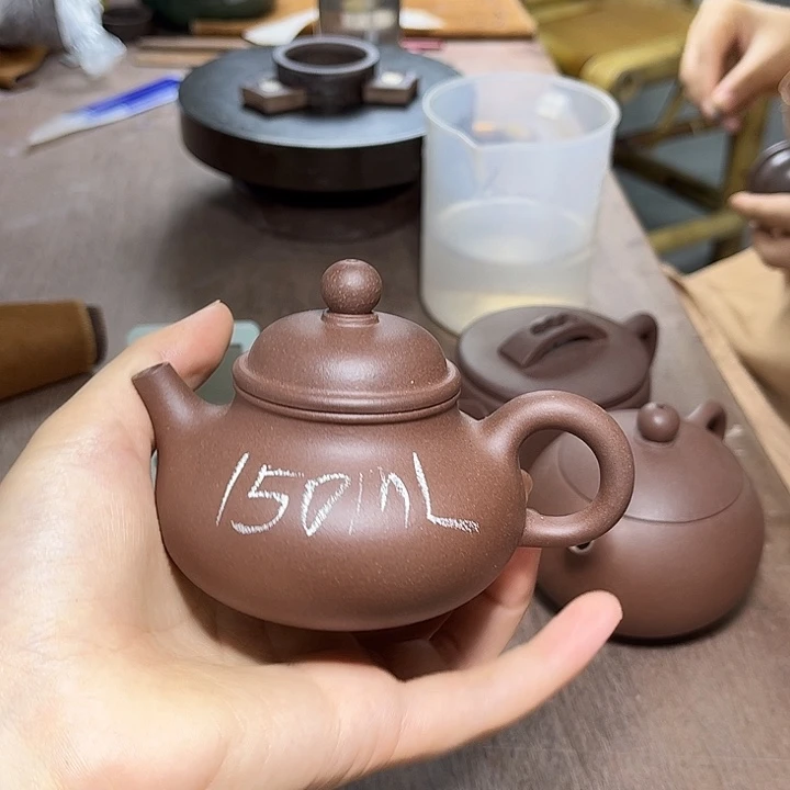 寻***陌黄龙山原矿紫泥半手工制作