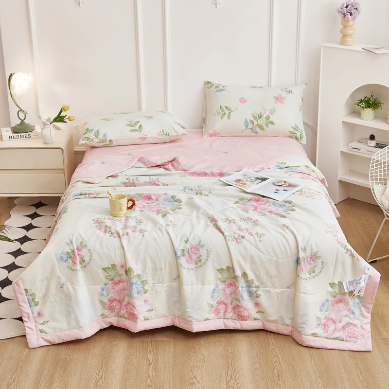 A类全棉夏被纯棉棉花被薄款被子裸睡夏凉被春季单人夏凉被纯棉a类