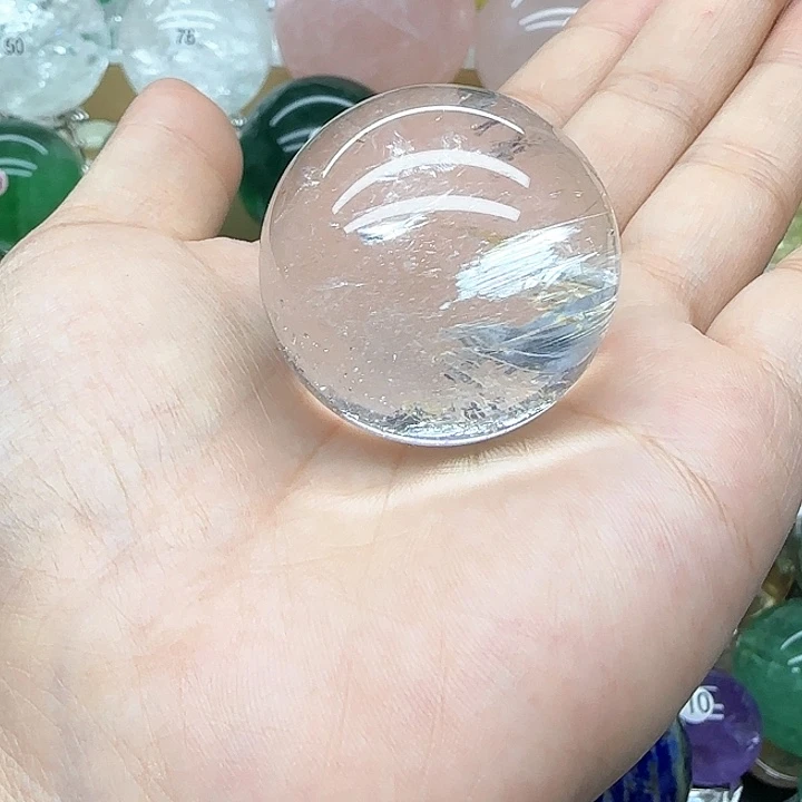水晶未镶嵌珠宝半成品