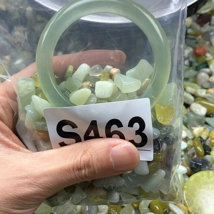 蛇纹石玉未镶嵌鱼缸石