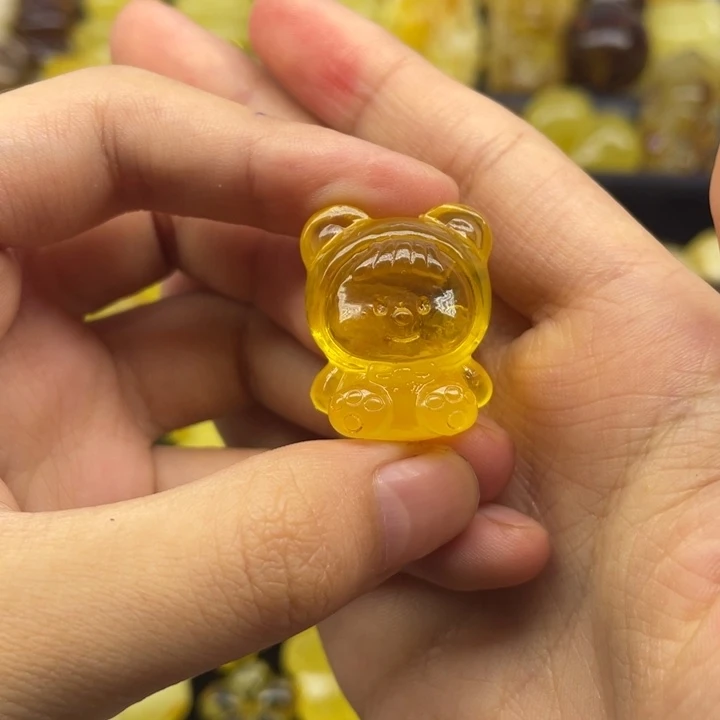 琥珀未镶嵌裸石天然琥珀蜜蜡