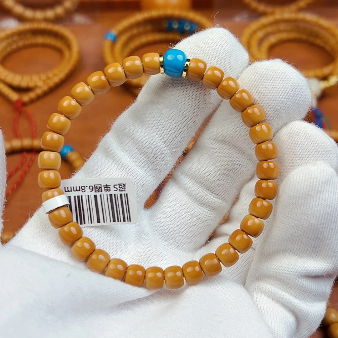 橄榄核手串/手链橄榄核尖极限弧单圈6.8