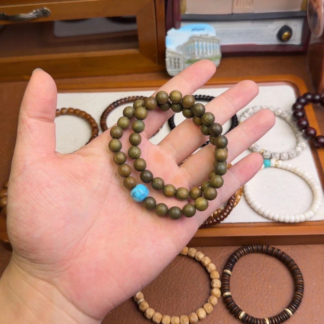 维腊木（绿檀）手串/手链