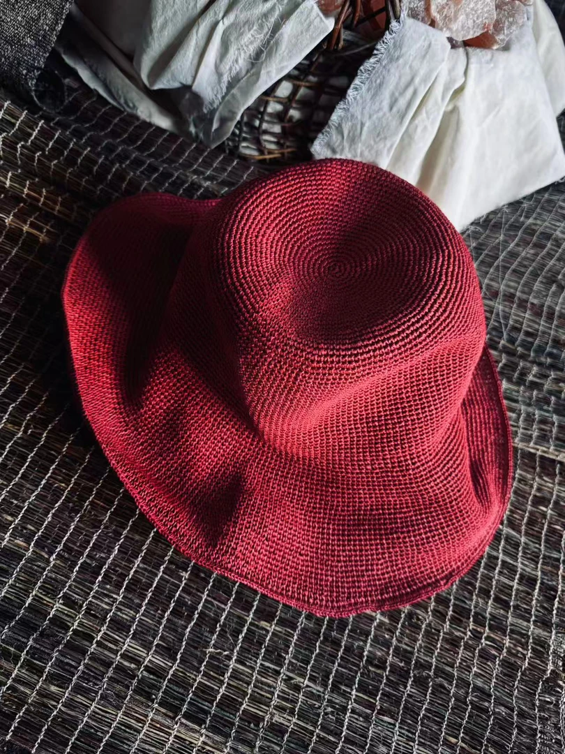 MZ002胭絮-纸草草帽     夏日度假必备 简约百搭