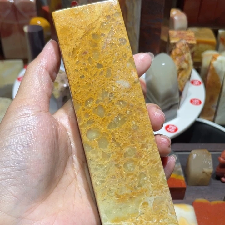 文***仔寿山石印石素章印章
