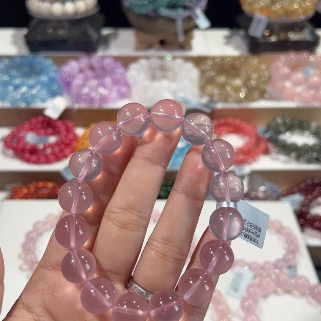 用***7未镶嵌水晶手链天花板星光马粉13.3mm