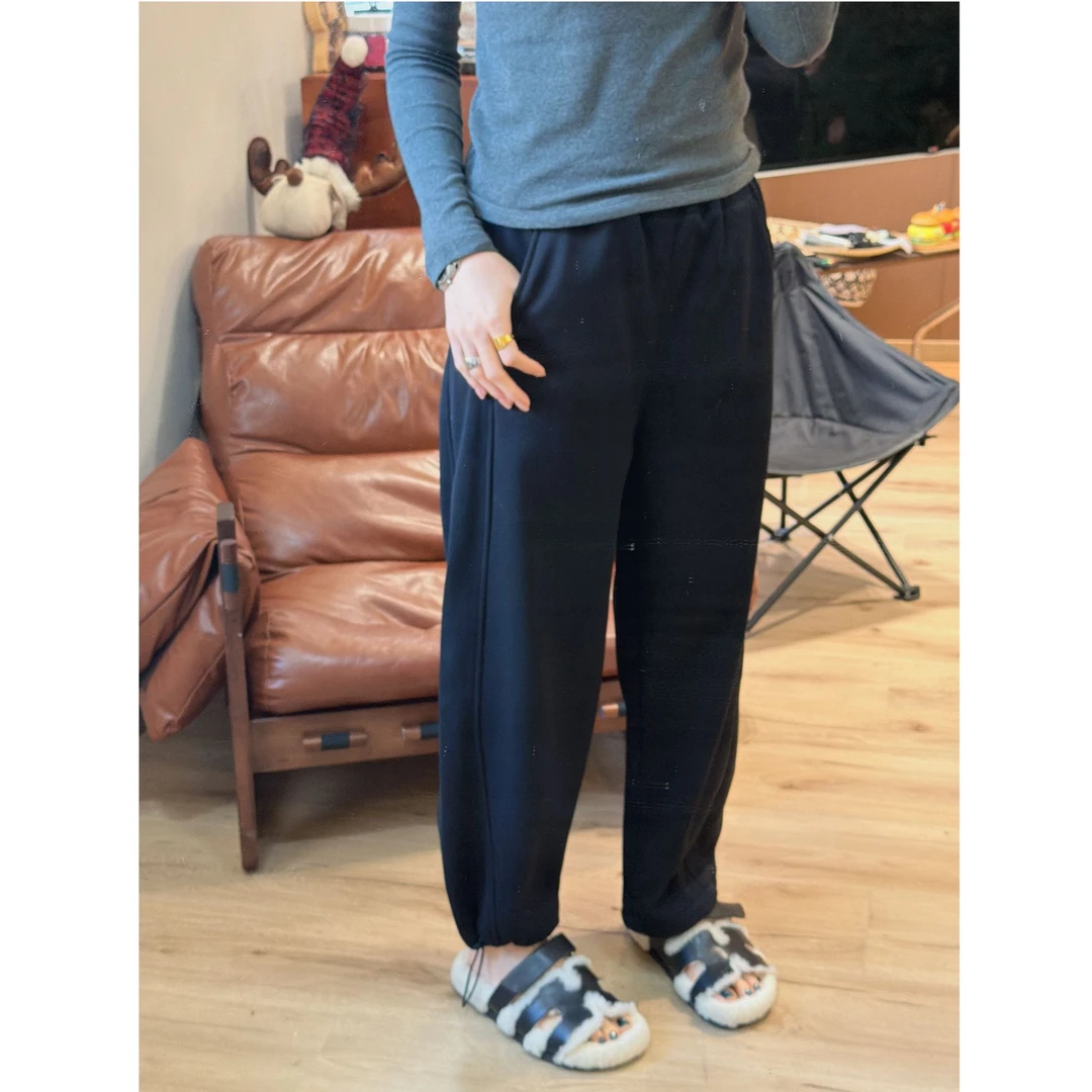 DR-新版加绒束脚卫裤