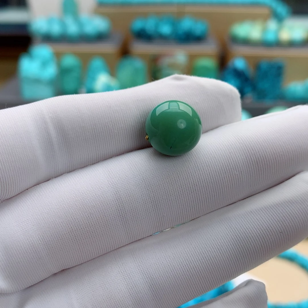 未镶嵌绿松石奇石㭍*