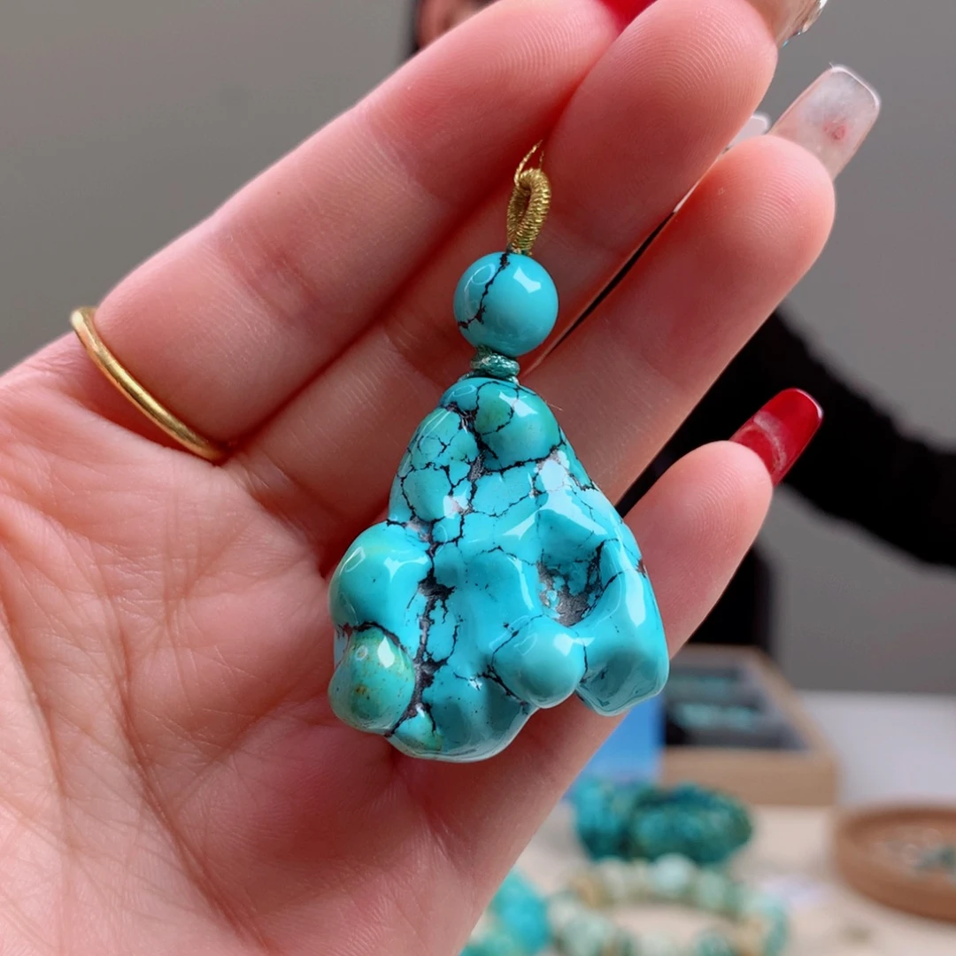 绿松石未镶嵌珠宝奇石